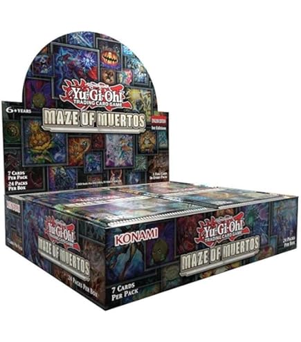 Amazon.com: Konami YU-GI-OH CCG: Booster Box: Maze of Memories